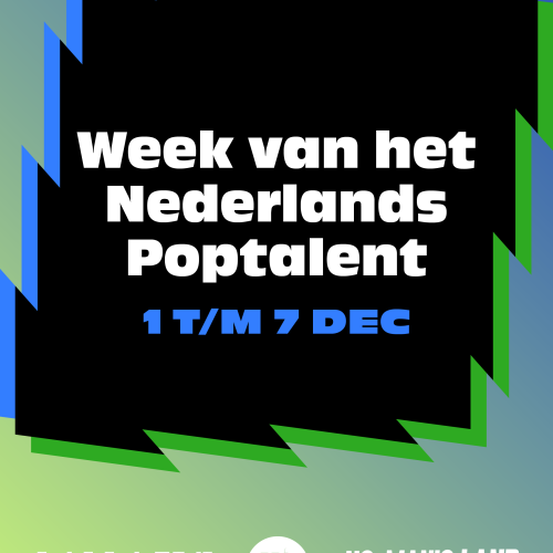 Week van het Nederlandse Poptalent